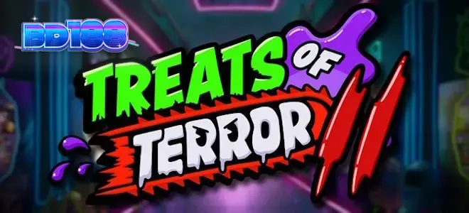 Treats of Terror II মোবাইল গেমিং ইন্টারফেসের একটি দৃশ্য